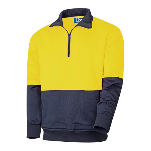 Picture of TRu Workwear Two Tone 1/4 Zip Fleece Jacket